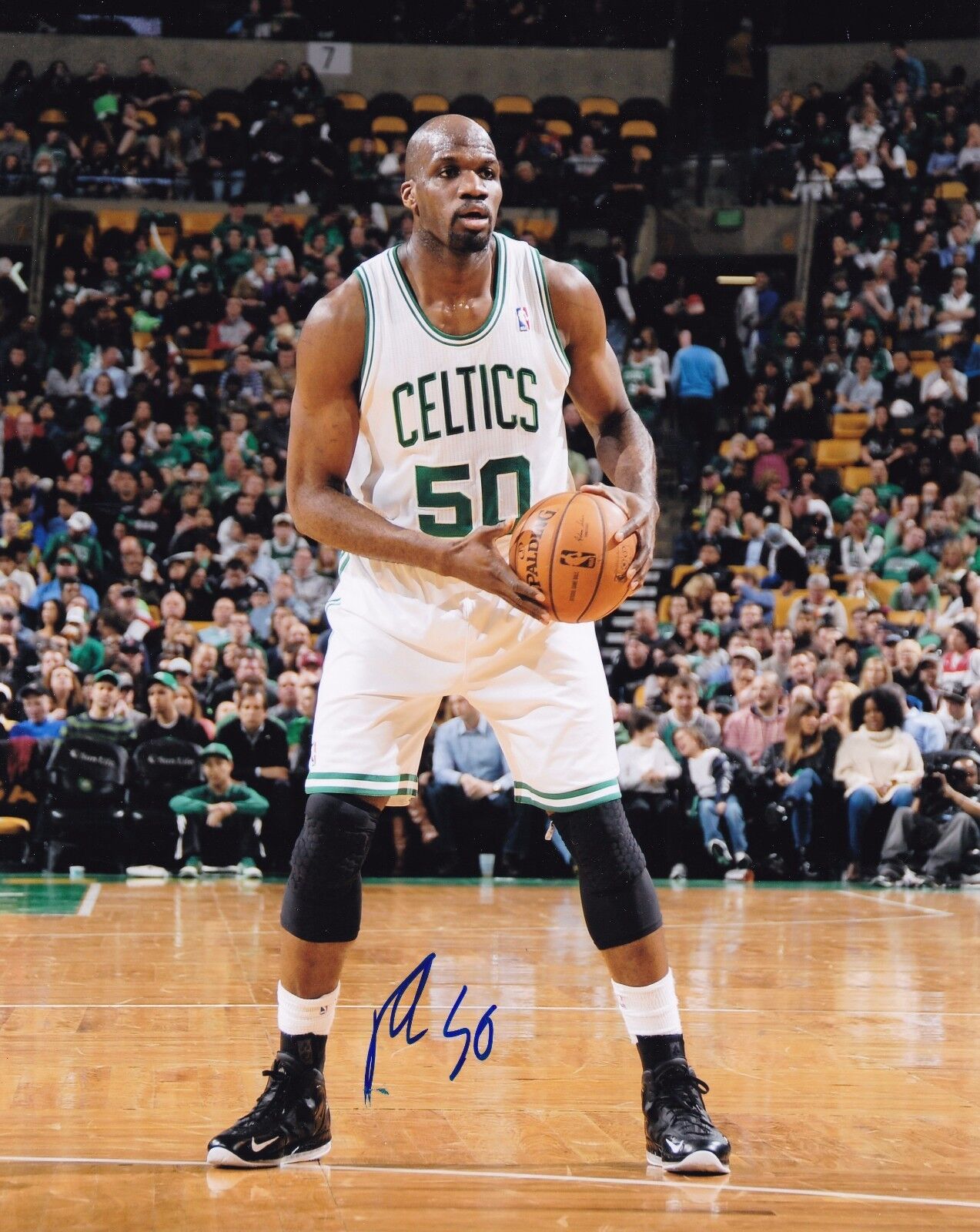 Joel Anthony Autographed 8x10 Boston Celtics#S1243