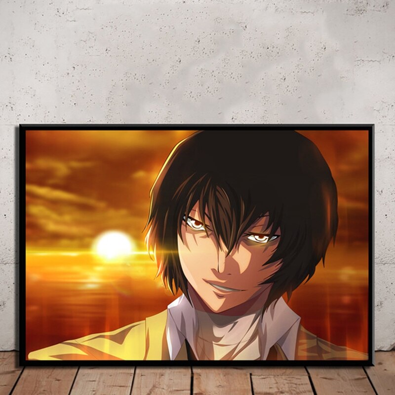 Home Decoration Canvas Painting Bungou Stray Dogs Pictures Wall Artwork Prints Anime Nordic Style Modular Poster For Living Room