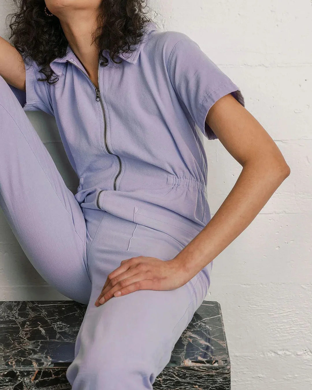 Cropped Utility Jumpsuit( Free Shipping)