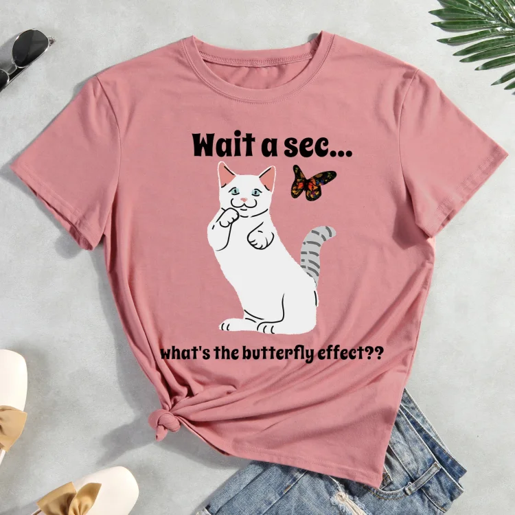 PSL - Cat and the Butterfly  T-shirt Tee -012548