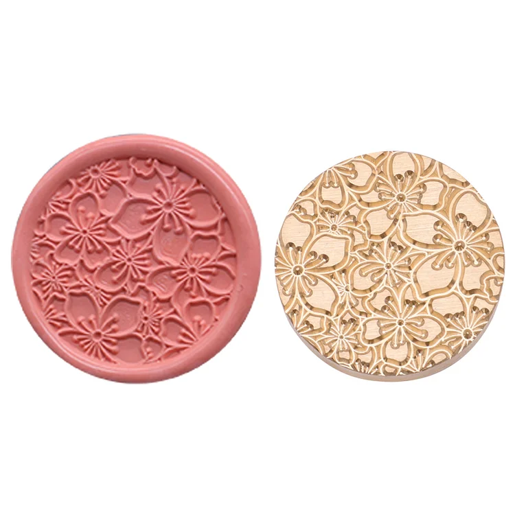 Diy Fire Lacquer Round Sealing Wax Stamp Head 25Mm gbfke