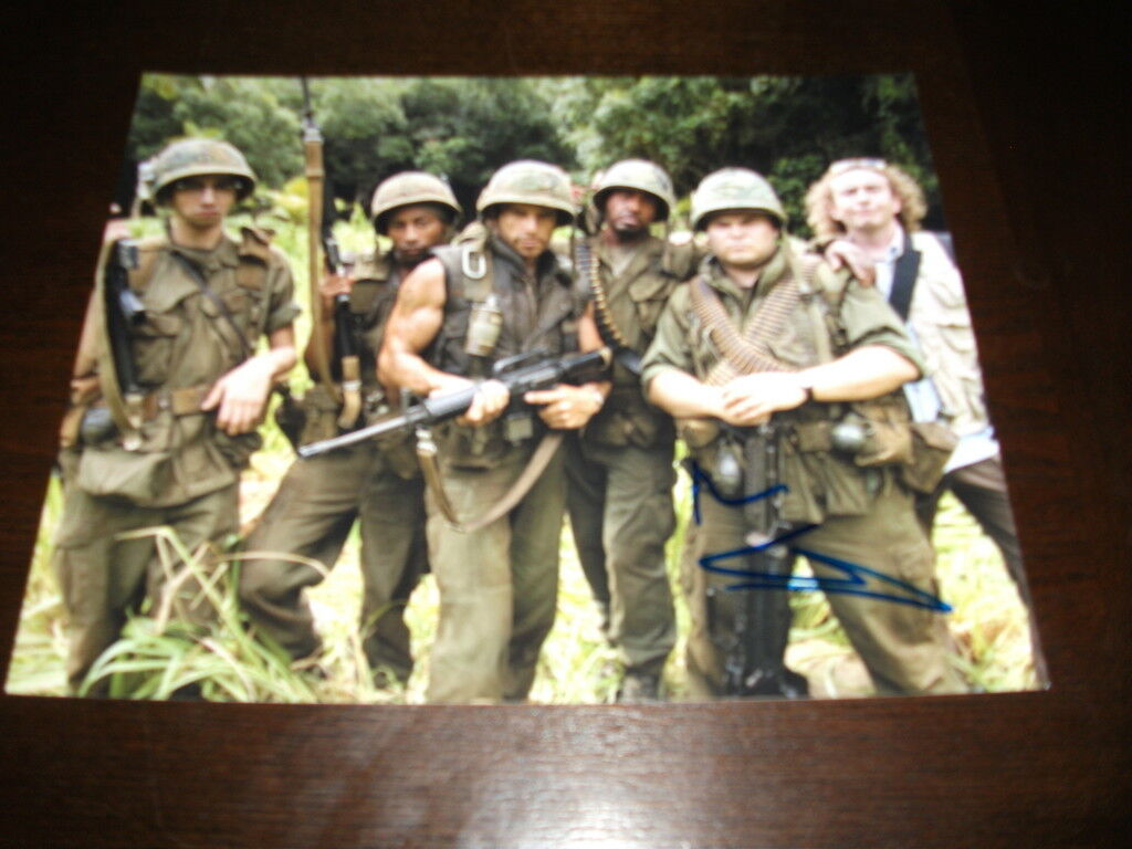 Ben Stiller Tropical thunder Signed 8x10 Photo Poster painting PSA #1