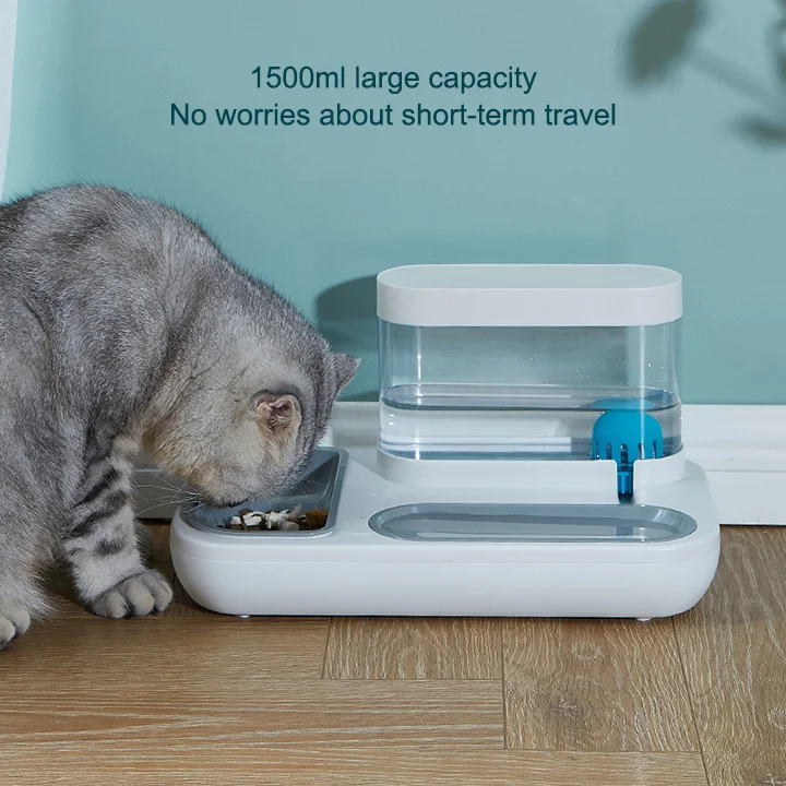 Cat Automatic Drinking Fountain & Cat Bowl