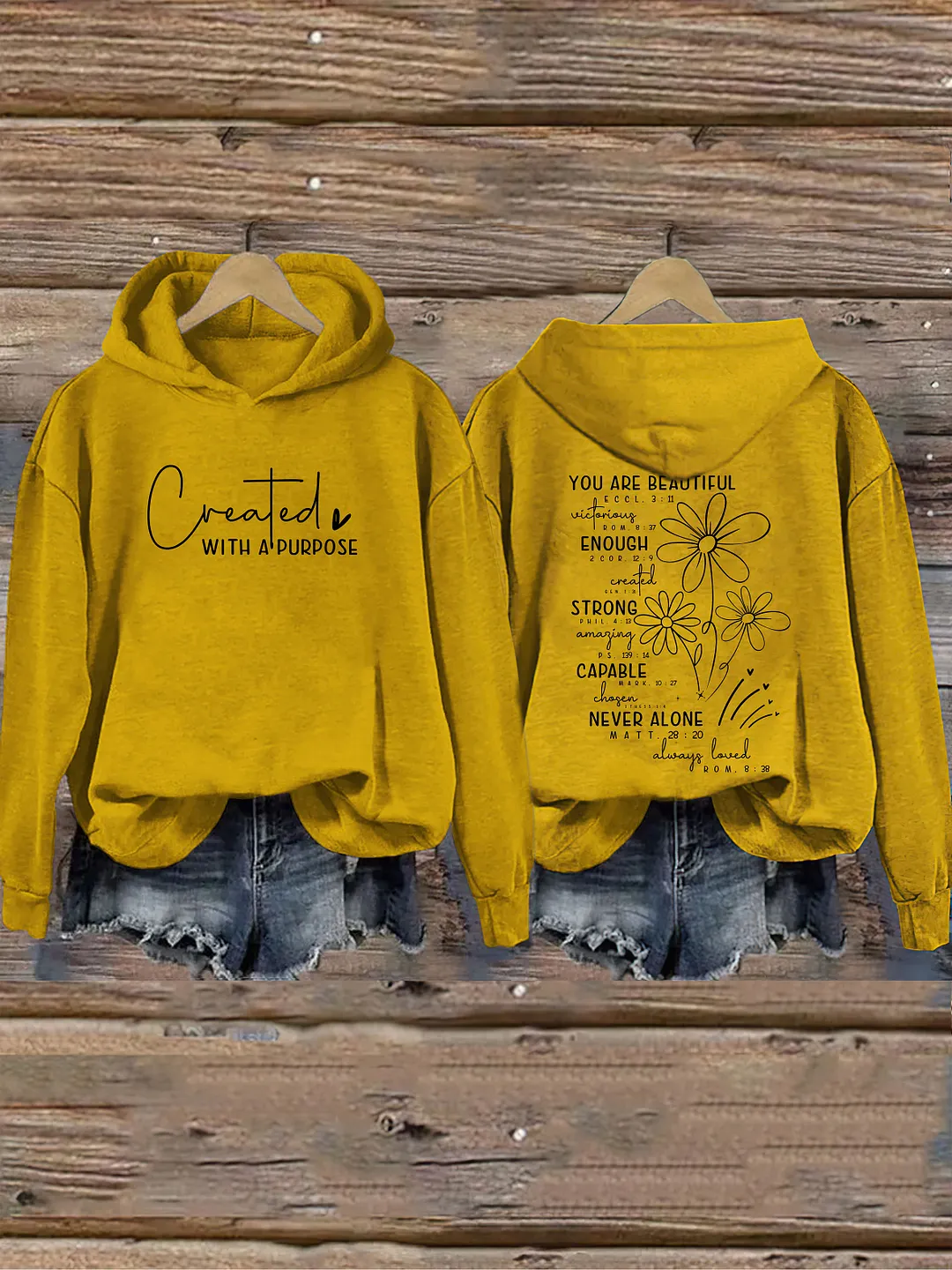 Created With A Purpose Hoodie