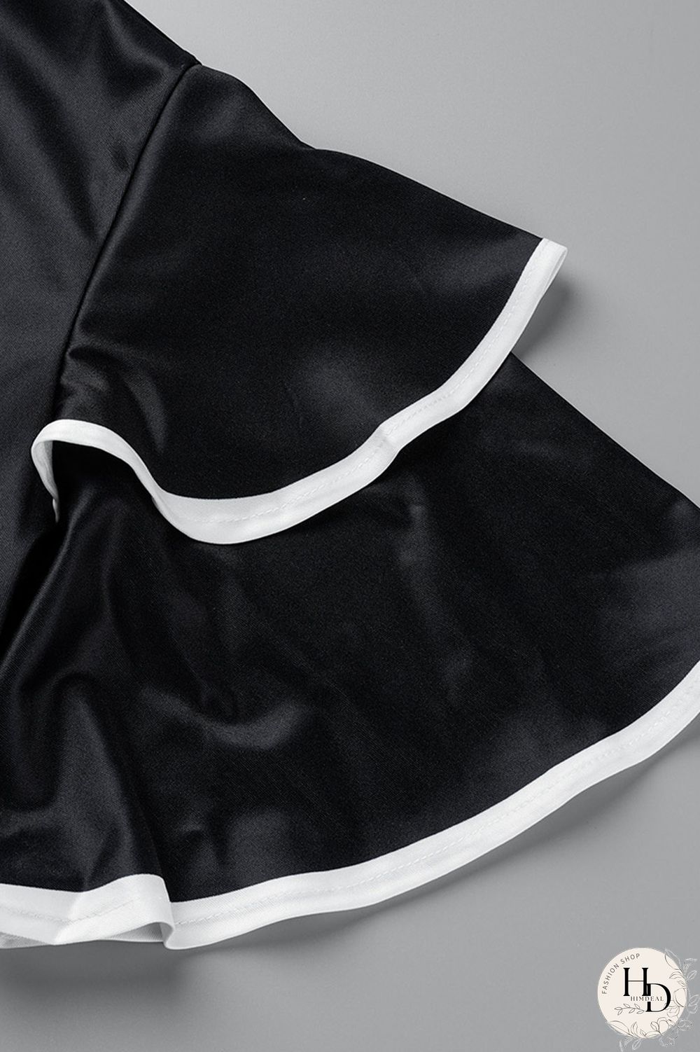 Purple Fashion Casual Print Patchwork V Neck One Step Skirt Dresses