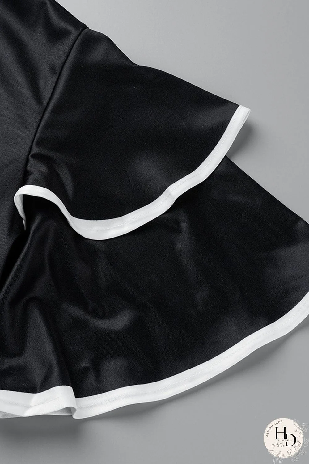 Purple Fashion Casual Print Patchwork V Neck One Step Skirt Dresses