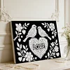 uk.everydayedeals DIY Pearl Painting With Frame - Handmade Self-Adhesive Pearls - Birds(20*30cm)
