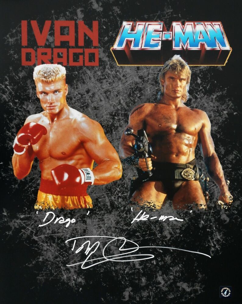 Dolph Lundgren Autographed 