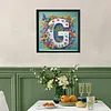 Butterfly Flower G 5D Partial Drill DIY Diamond Painting Kit 30*30cm