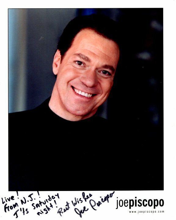 JOE PISCOPO Signed Autographed SATURDAY NIGHT LIVE Photo Poster painting GREAT CONTENT