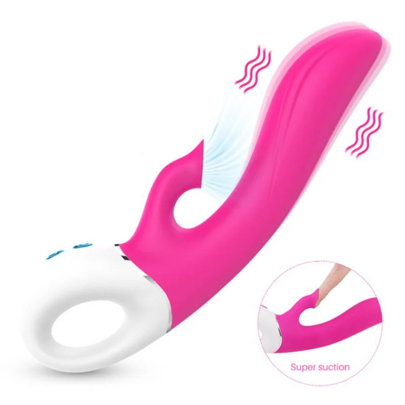 Dew_ Sucking Dildos Vibrator - Rose Toy
