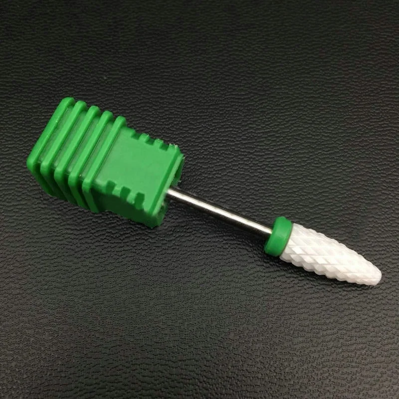 1pcs Ceramic Milling Cutter Nail Drill Bits Electric Manicure Drills Pedicure Mill Bits Machine Files Nail Art Tools Equipment-Nail Inspo