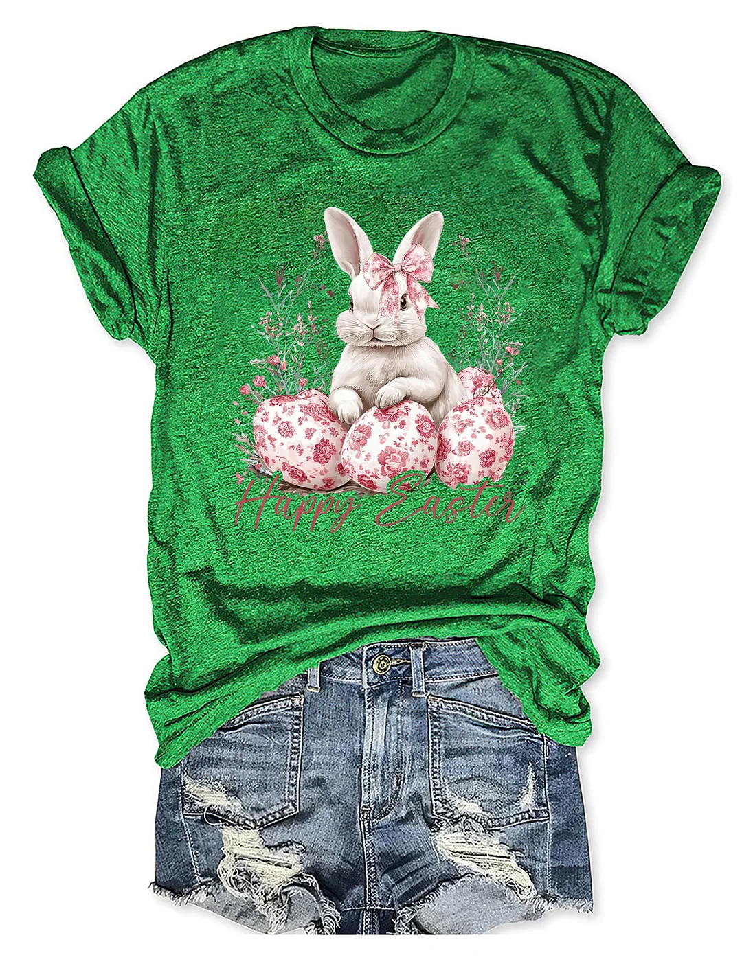 Floral Chinoiserie Bunny T-shirt