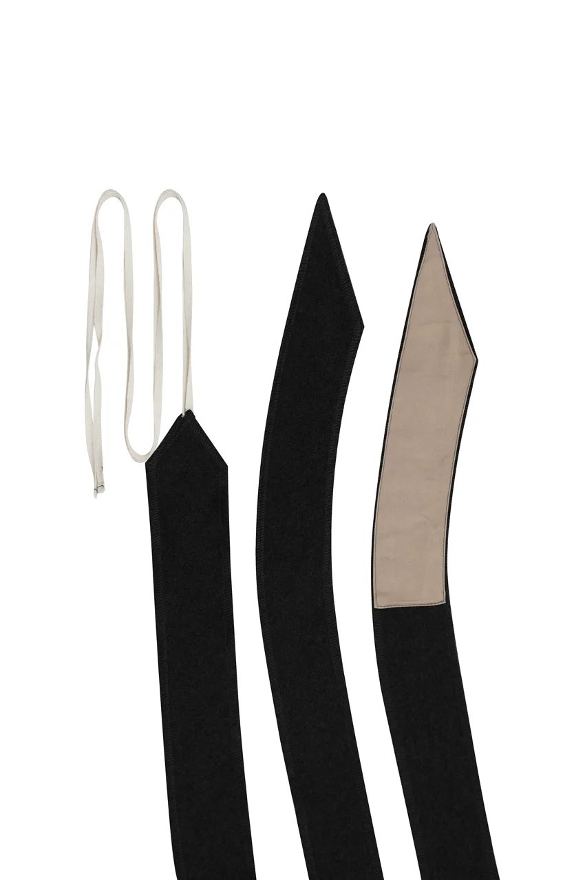   Itlay Political Black Wool Leggings Puttees German-Uniform