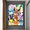 Pok&eacute;mon-11CT Stamped Cross Stitch 40*60cm/15.75*23.62in(Big Size)