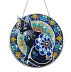 Black Cat DIY Acrylic Special Shape Drill Diamond Art Hanging Decor Kits