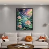 Lotus-11CT Stamped Cross Stitch 60*80cm/23.62*31.5in(Big Size) tapestrymarket