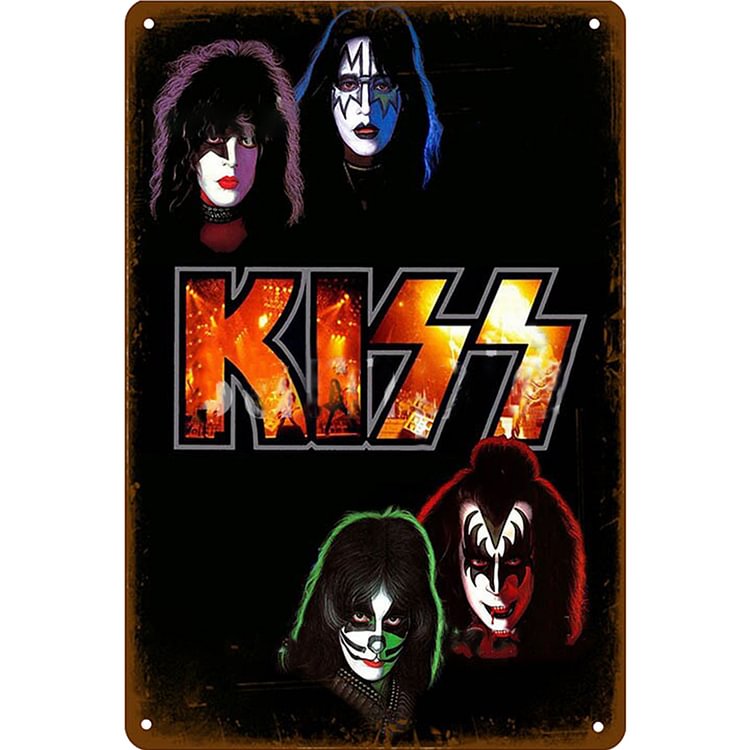 【20*30cm/30*40cm】Kiss - Vintage Tin Signs/Wooden Signs