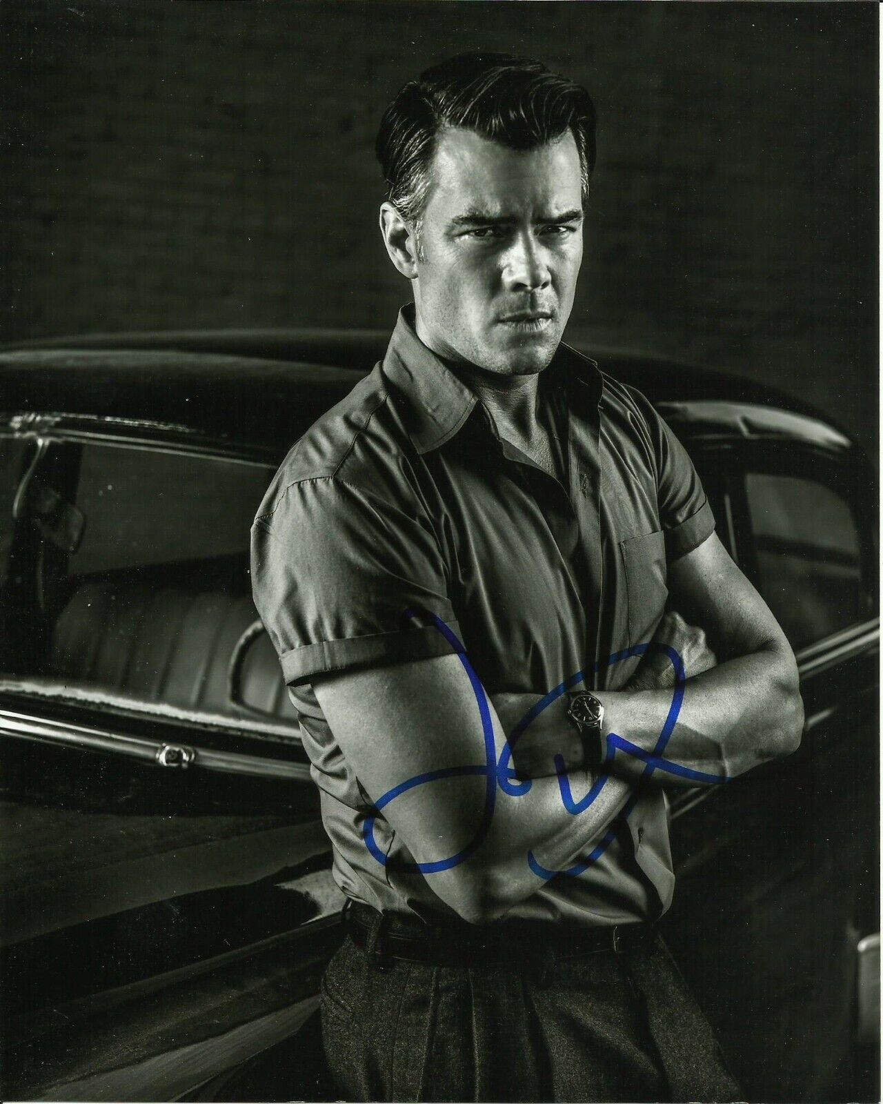 JOSH DUHAMEL SIGNED COOL Photo Poster painting UACC REG 242 (1)