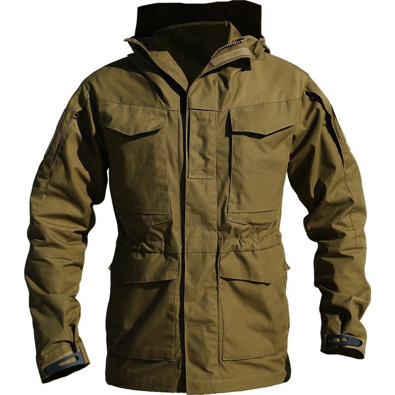 Outdoor Waterproof And Windproof Long Coat / [viawink] /
