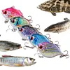 5pcs Plastic VIB Lures 4cm 8.8g Artificial Hard Bait for Bass Pike Perch Fishing