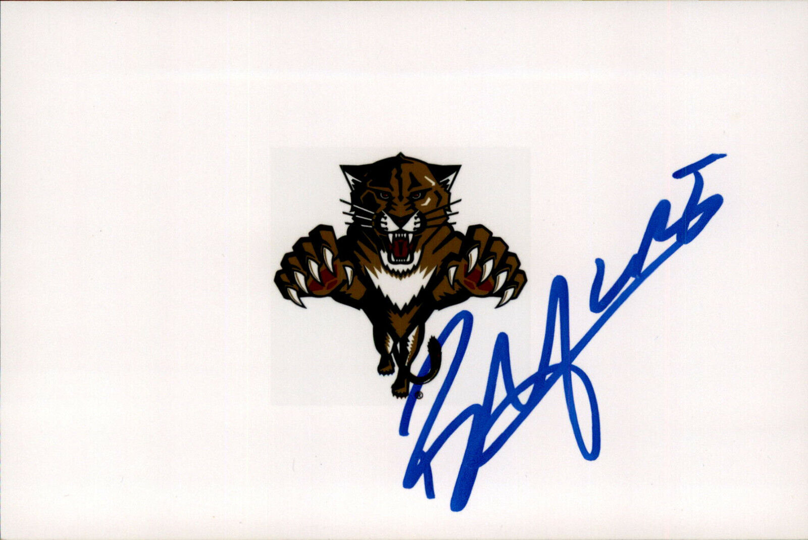 Braden Hache SIGNED autographed 4x6 Photo Poster painting FLORIDA PANTHERS