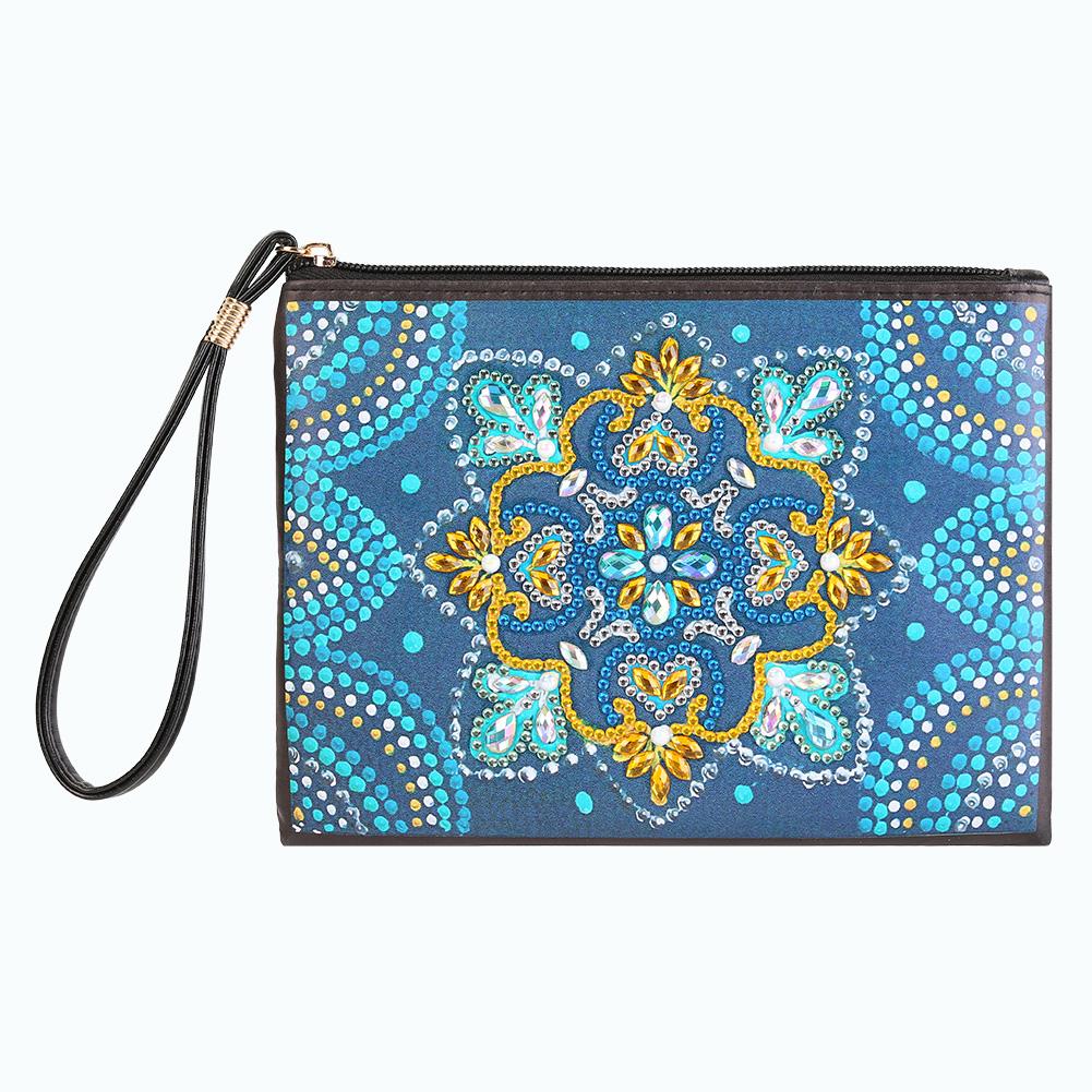 

Mandala-DIY Creative Diamond Wristlet Bag, 501 Original