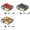 LED Hat Light with Motion Sensor IPX6 Waterproof Clip on Cap Lights (Red)