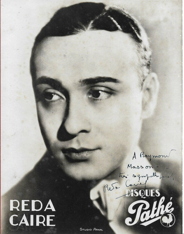 REDA CAIRE (1908-1963) French Operetta Star 30s-50s Signed pic