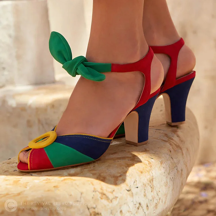 Multicolor Fringe Shoes Women'S Elegant Open Toe Zipper Sandal