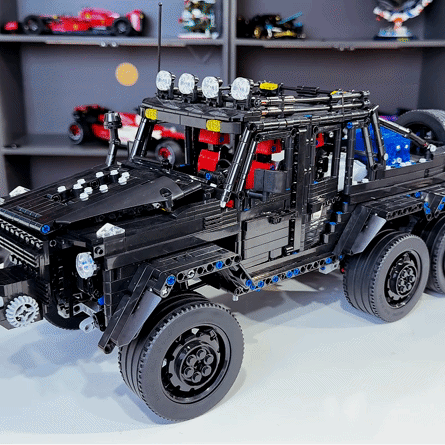 KAVOWORLD 66652 off-road vehicle building set | 3000 pieces | 1:8
