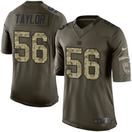 Giants #56 Lawrence Taylor Green Men's Stitched NFL Limited Salute to Service Jersey