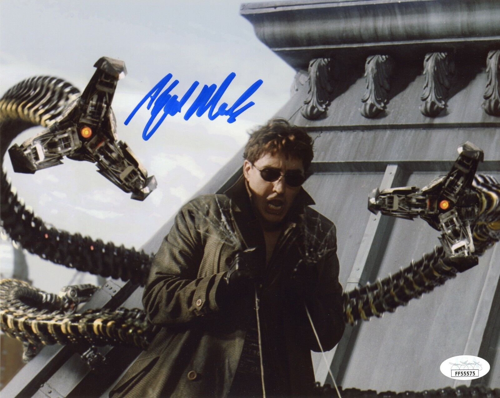 ALFRED MOLINA Authentic Hand-Signed DOC OCK - SPIDER-MAN 2