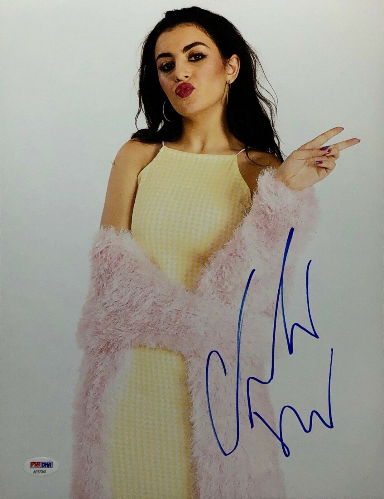 Charli XCX Signed 11x14 Photo Poster painting *Model *Icona Pop *Iggy Azalea PSA AF57341