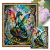 Dragon-14CT Stamped Cross Stitch 40*50cm