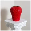 Retro Strawberry Vase Ceramic Ornaments Living Room High Value Light Luxury High-end Creative Exquisite Flower Arrangement Hydroponic Green Plants