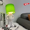 Creative lamp for little shy, creative lamp in little boy style