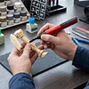 Electric Reciprocating Sander With 8pcs Sanding Head Handheld Reciprocating Polishing Tool for Crafts Miniatures Jewelry Woodworking