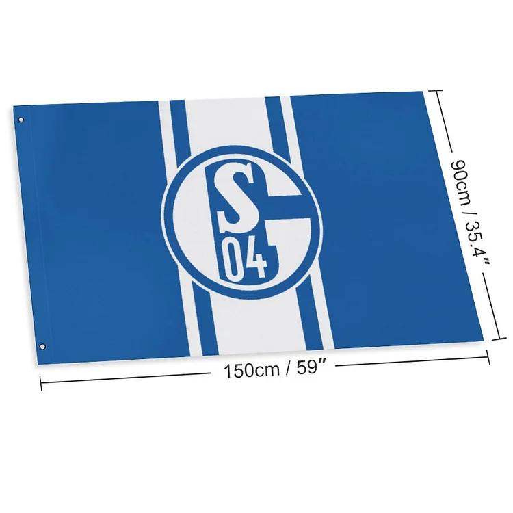 FC Schalke 04 Fahne Flagge - Garten Flagge