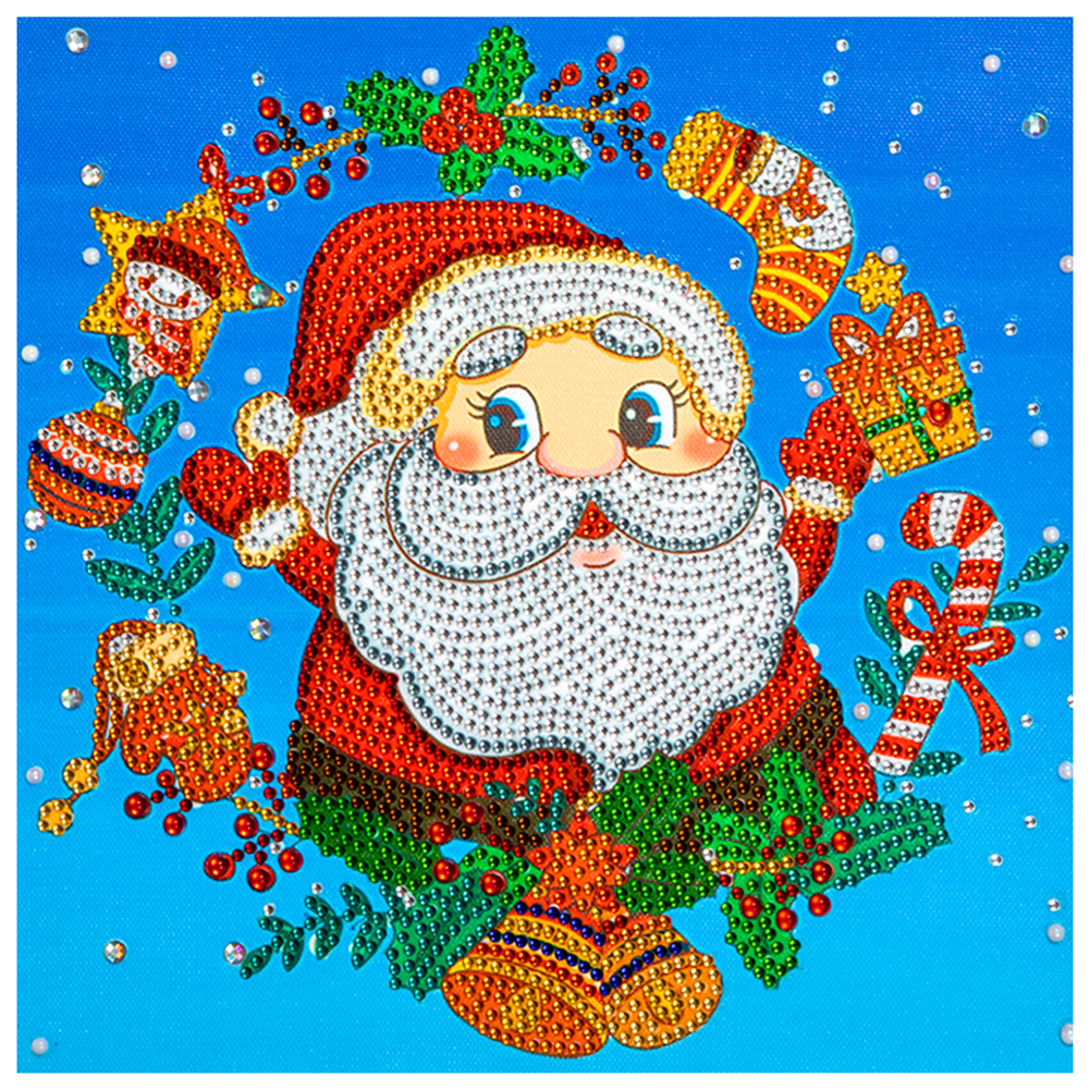 

Santa - Special Shaped Diamond Painting - 30*30CM, 501 Original