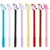 24PCS Cartoon Unicore 0.5mm Black Gel Pen School Opens Season Student Office Cute Stationery
