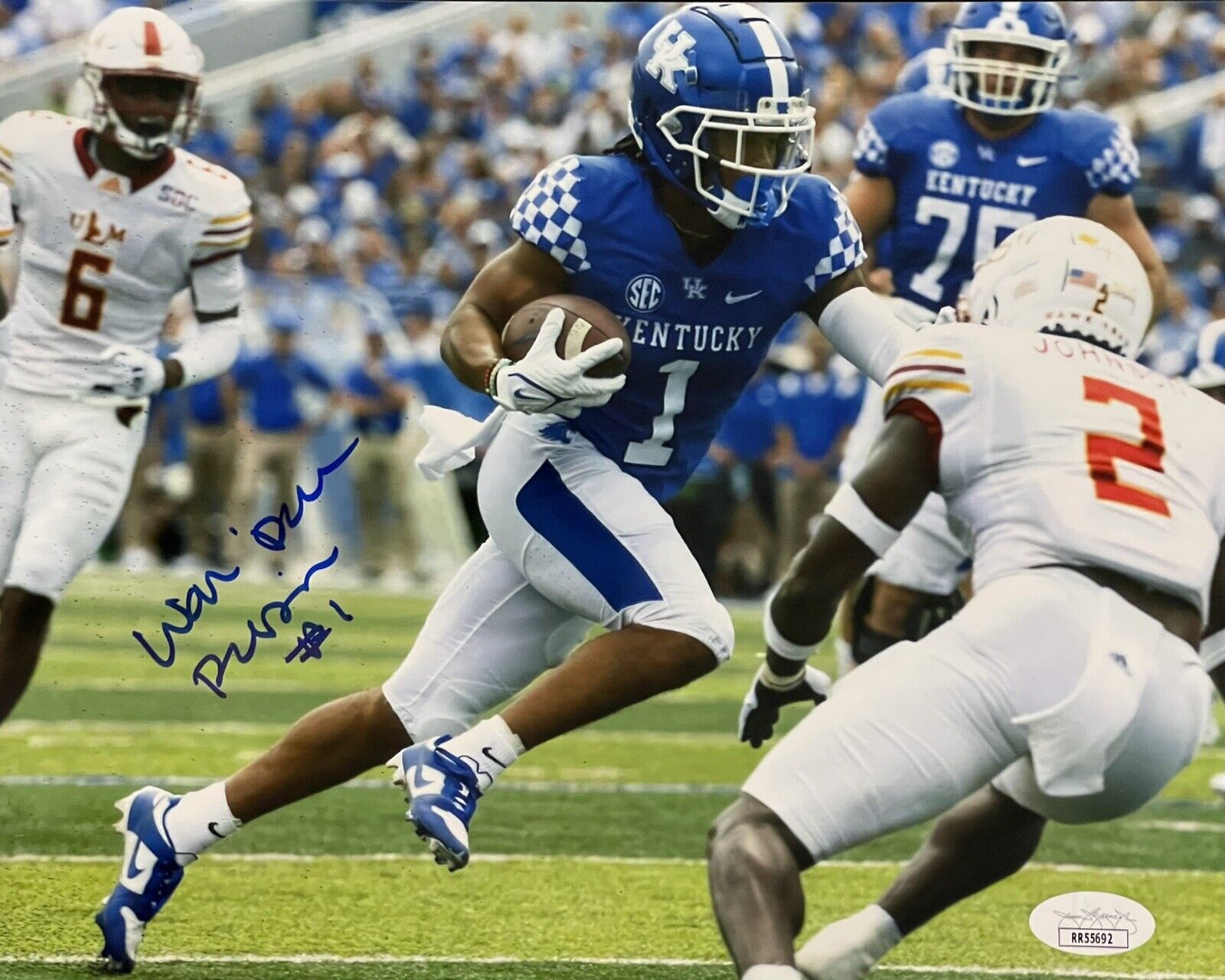 Wan’Dale Robinson Signed Autographed Kentucky Wildcats 8x10 Photo Poster painting JSA