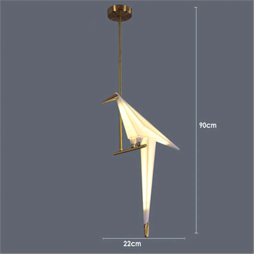Modern Bird LED Pendant Light Lighting LOFT Bar Cafe Personality Deco Nordic LED Pendant Lamp Bird Hanging Lamp Kitchen Fixtures