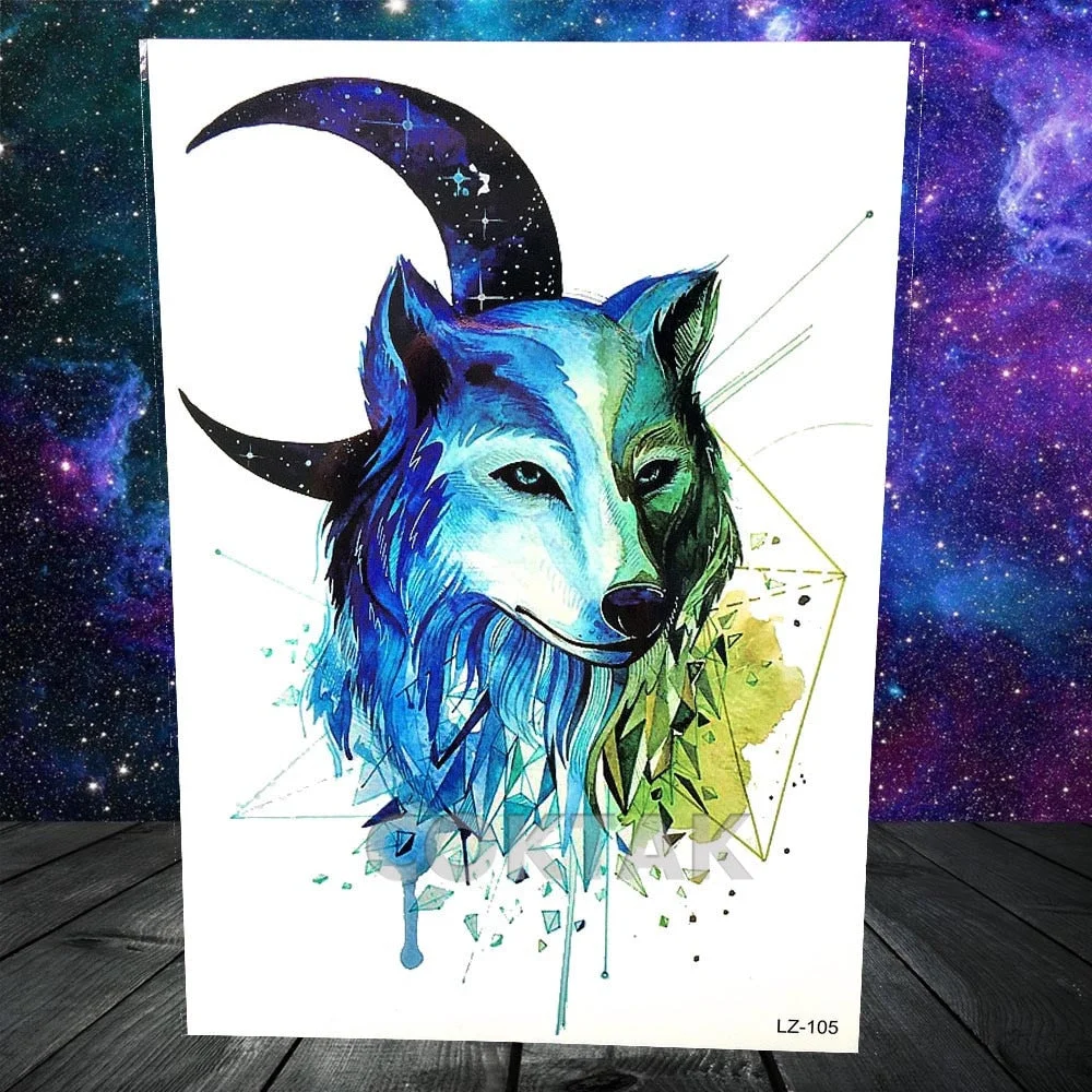 COKTAK Lavender Morning Glory Temporary Tattoos Sweet Peas Flower Body Art Arm Wrist Tatoos Waterproof DIY Fake Tattoo Stickers