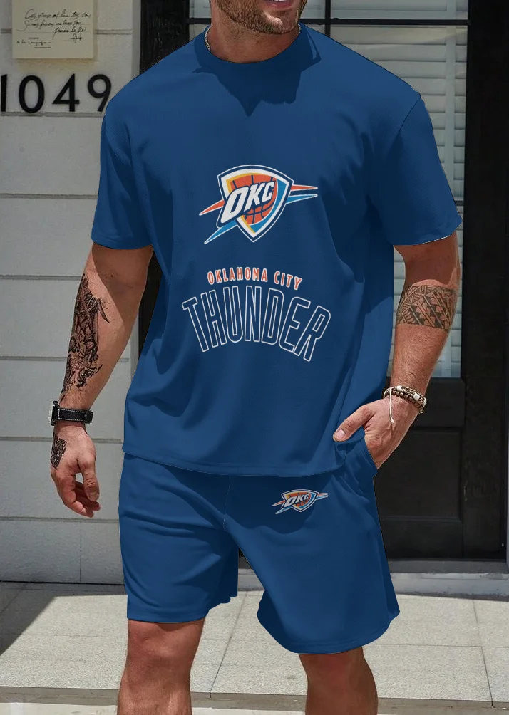 Oklahoma City Thunder  Limited Edition Top And Shorts Two-Piece Suits