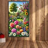 (40*70cm)DIY Full Round Drill Diamond Painting-Flower