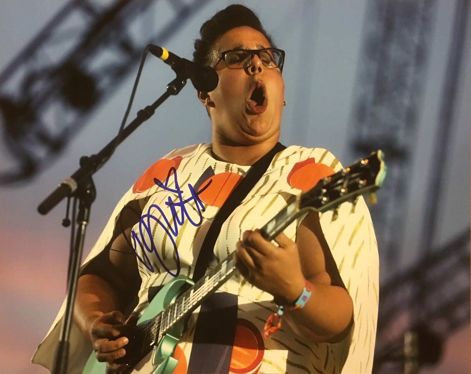 PROOF! BRITTANY HOWARD Signed Autographed 8x10 Photo Poster painting ALABAMA SHAKES