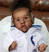 20" Mag Truly African American Reborn Baby Doll Girl - RBBI-Myrebornbabydoll&reg; Myrebornbabydoll&reg;
