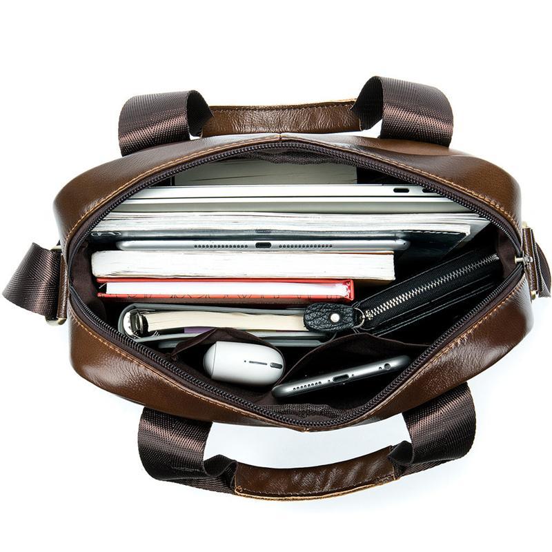 Classic Waterproof Business Handbag Shoulder Bag For Men