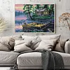Lakeside-14CT Stamped Cross Stitch Kit(30*21cm)